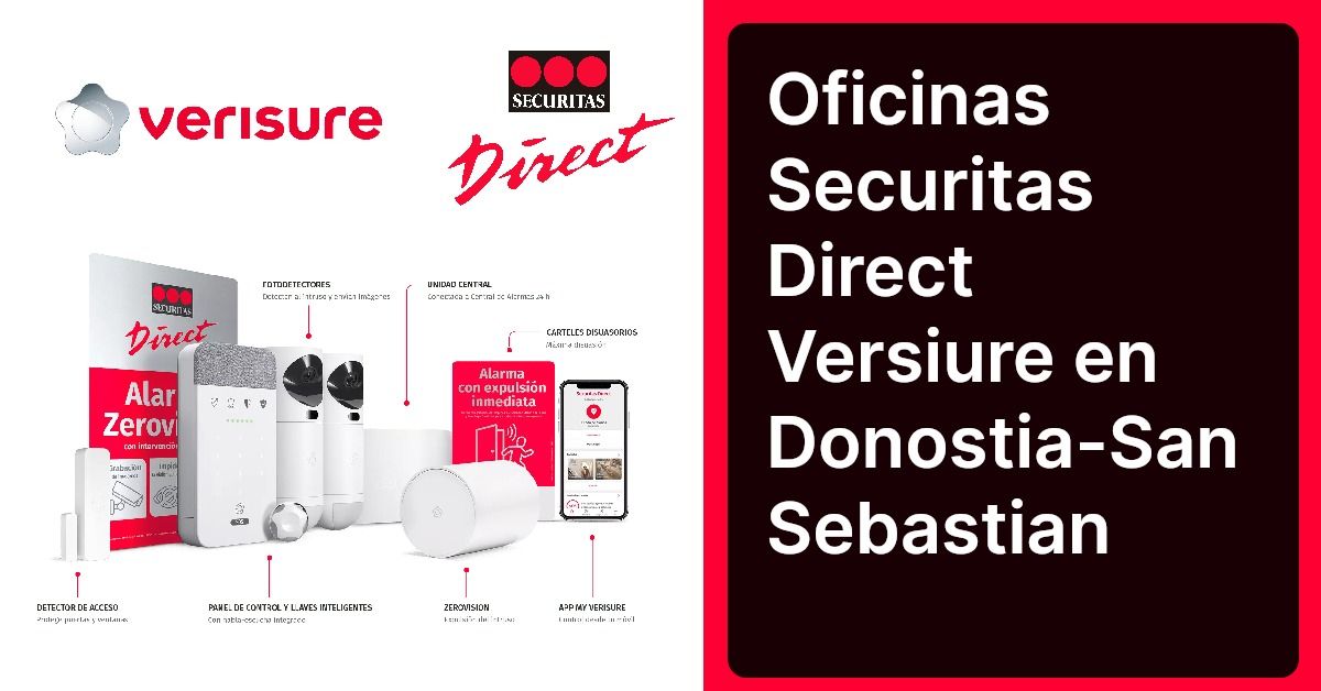 Oficinas Securitas Direct Versiure en Donostia-San Sebastian